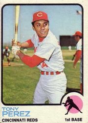 1973 Topps Baseball Cards      275     Tony Perez